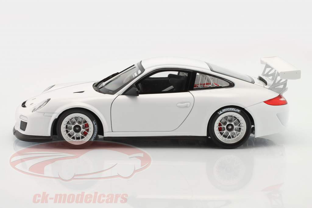 Porsche 911 (997 II) GT3 Cup Plain Krop Built 2009 white 1:18 Welly