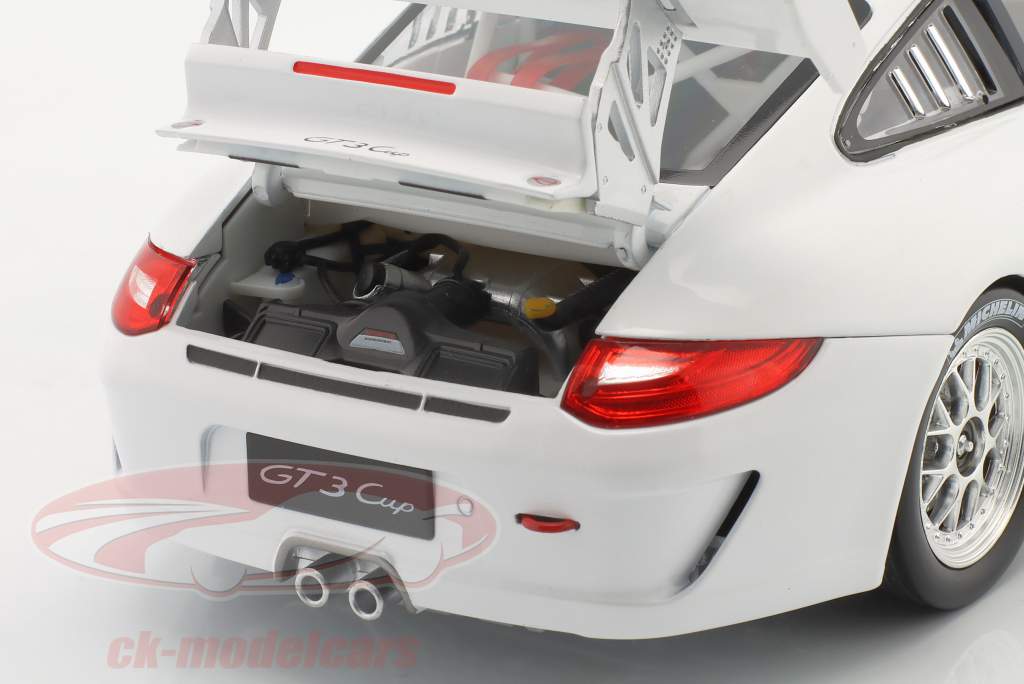 Porsche 911 (997 II) GT3 Cup Pianura Anno corpo bianco 2009 1:18 Welly