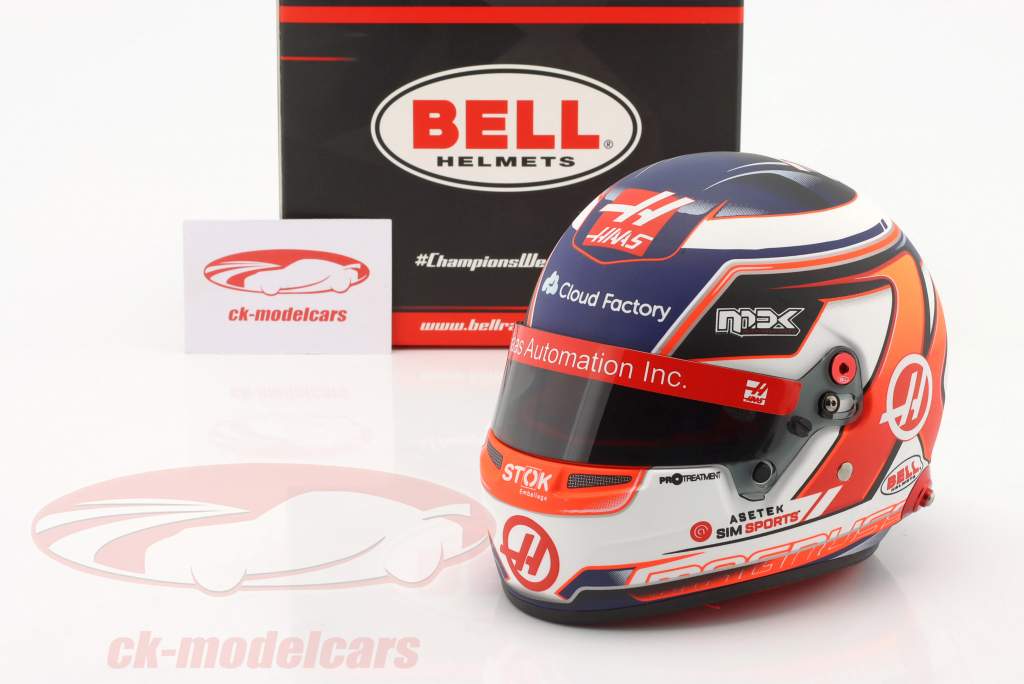 Kevin Magnussen #20 Haas F1 Team 公式 1 2022 头盔 1:2 Bell