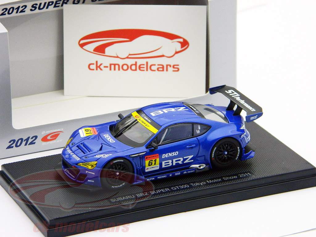【新品未開封品】 1/43 EBBRO Super GT BRZ 2021 Subaru BRZ R&D Sport Super GT GT300 2021 No.61 (Diecast Car