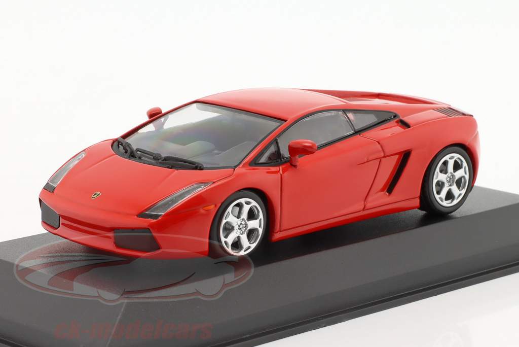 Lamborghini Gallardo 建設年 2003 赤 1:43 Minichamps