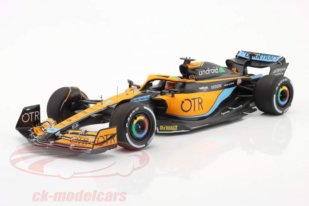 Daniel Ricciardo McLaren MCL36 #3 6th Australia GP formula 1 2022 1:18 Spark