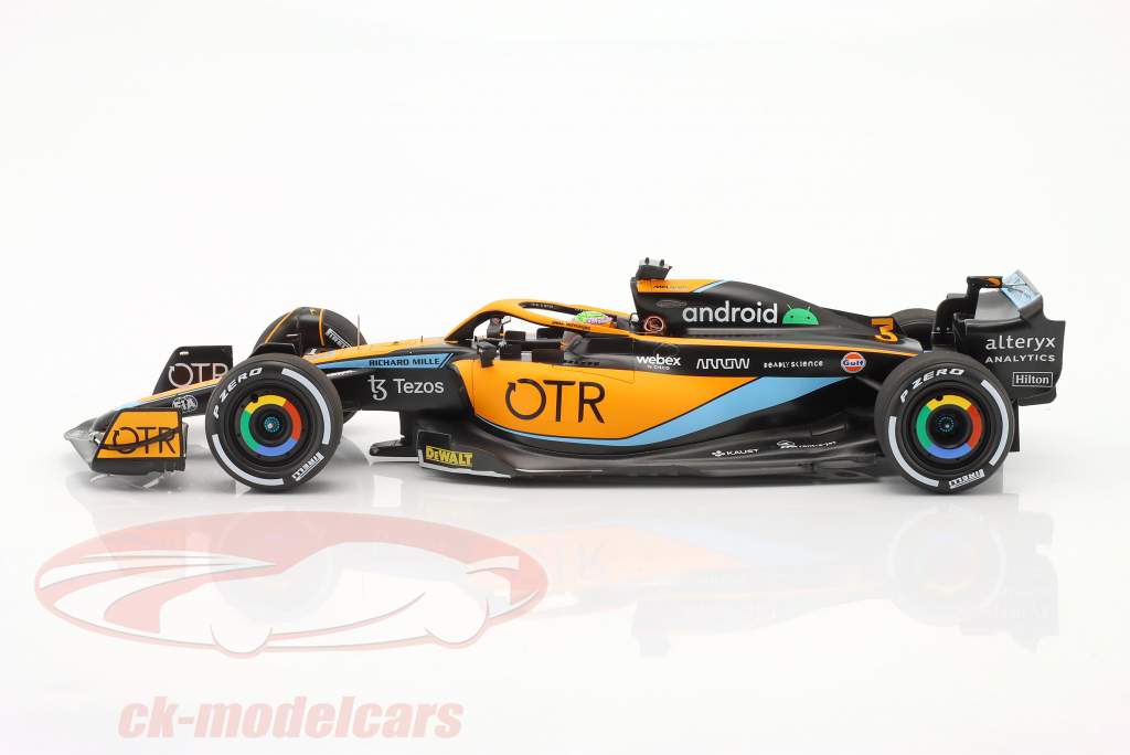 Daniel Ricciardo McLaren MCL36 #3 6 Australien GP formel 1 2022 1:18 Spark