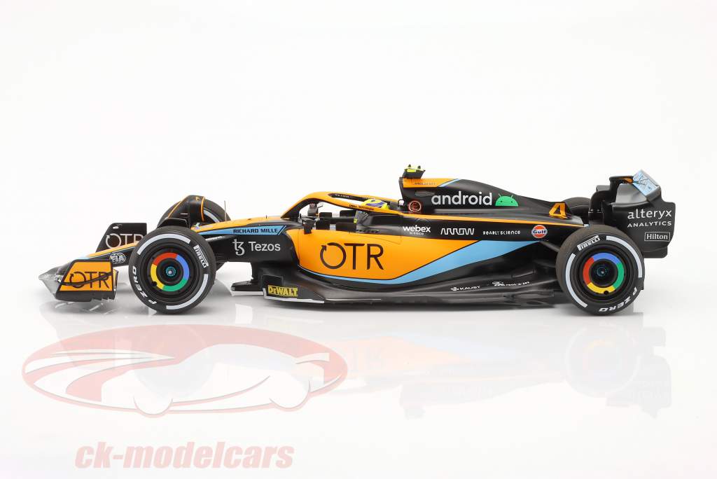 Lando Norris McLaren MCL36 #4 5th Australien GP Formel 1 2022 1:18 Spark