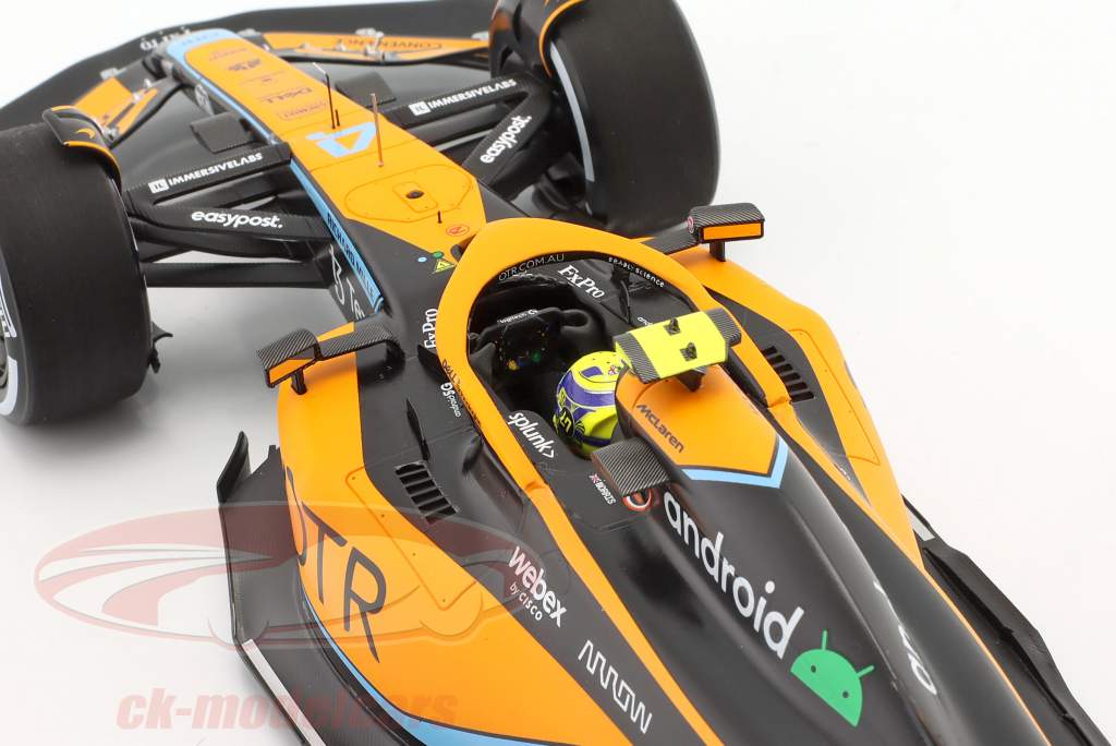 Lando Norris McLaren MCL36 #4 5th Australien GP Formel 1 2022 1:18 Spark