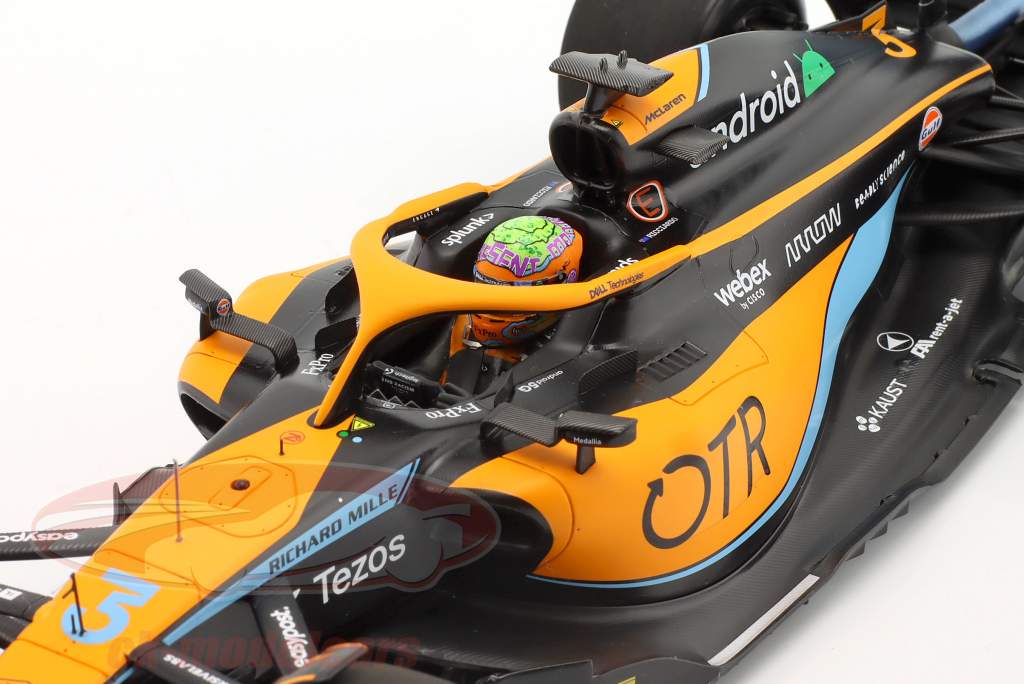 Daniel Ricciardo McLaren MCL36 #3 6th Australien GP Formel 1 2022 1:18 Spark