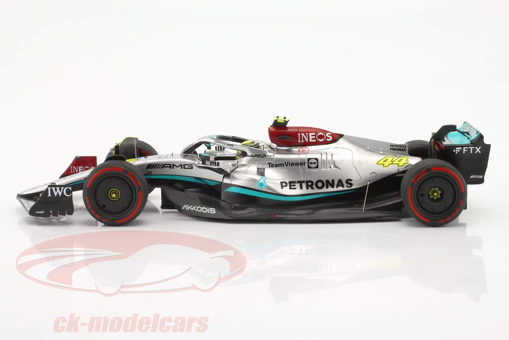 L. Hamilton Mercedes-AMG F1 W13 #44 3rd Bahrain GP Formel 1 2022 1:18 Spark