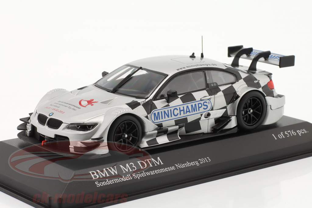 BMW M3 DTM Sondermodell Spielwarenmesse Nürnberg 2013 1:43 Minichamps