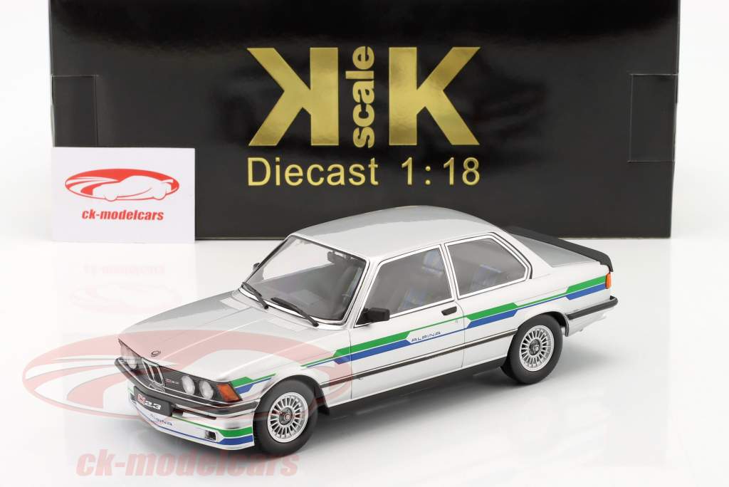BMW Alpina C1 (E21) 2.3 建设年份 1980 银 1:18 KK-Scale