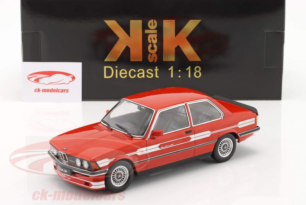 BMW Alpina C1 (E21) 2.3 year 1980 red 1:18 KK-Scale