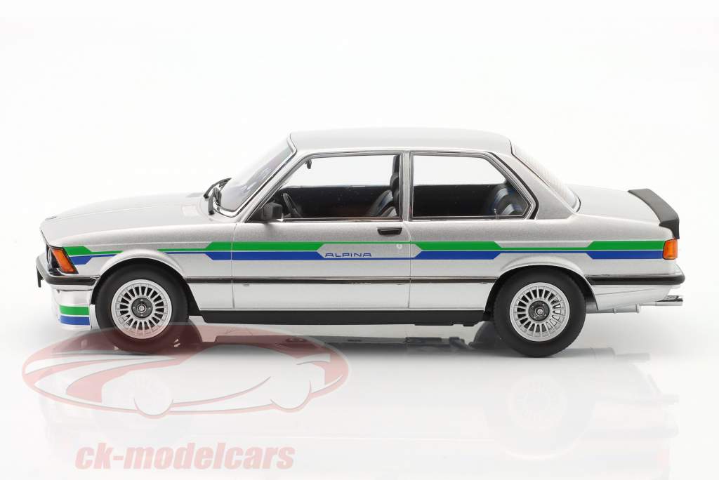 BMW Alpina C1 (E21) 2.3 Год постройки 1980 Серебряный 1:18 KK-Scale