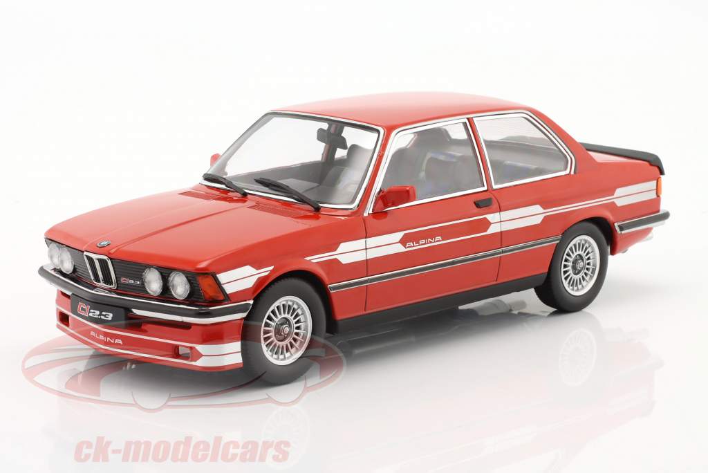 BMW Alpina C1 (E21) 2.3 year 1980 red 1:18 KK-Scale