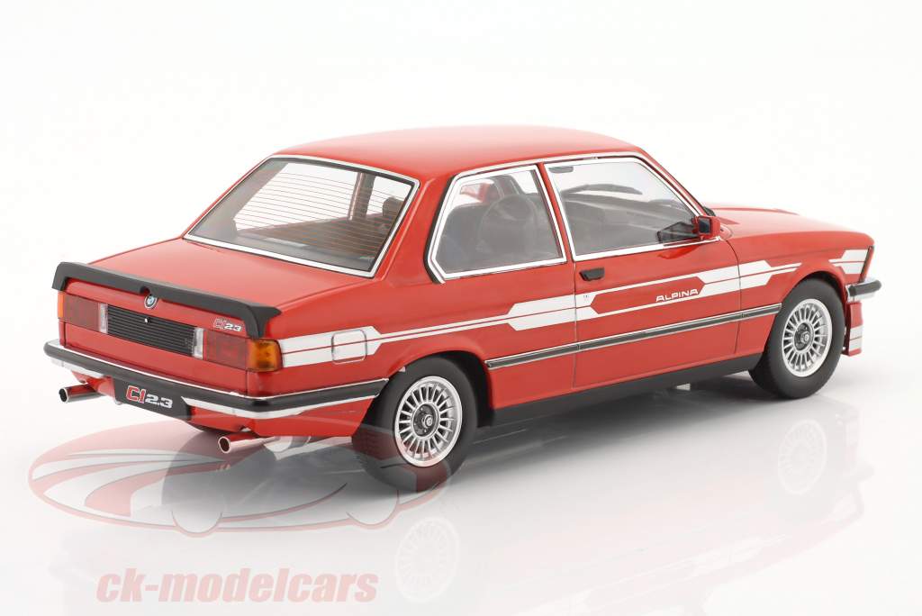 BMW Alpina C1 (E21) 2.3 Год постройки 1980 красный 1:18 KK-Scale