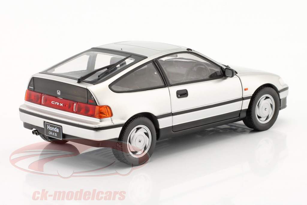 Honda CR-X RHD year 1987 silver 1:24 WhiteBox