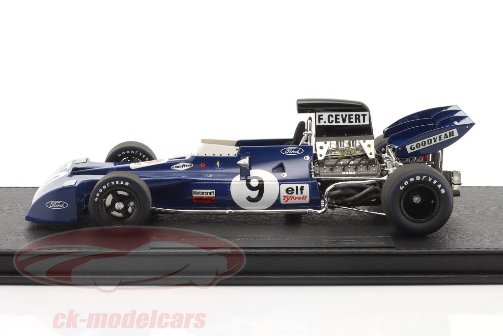 Francois Cevert Tyrrell 002 #9 Winner United States GP 1971 1:18 GP Replicas