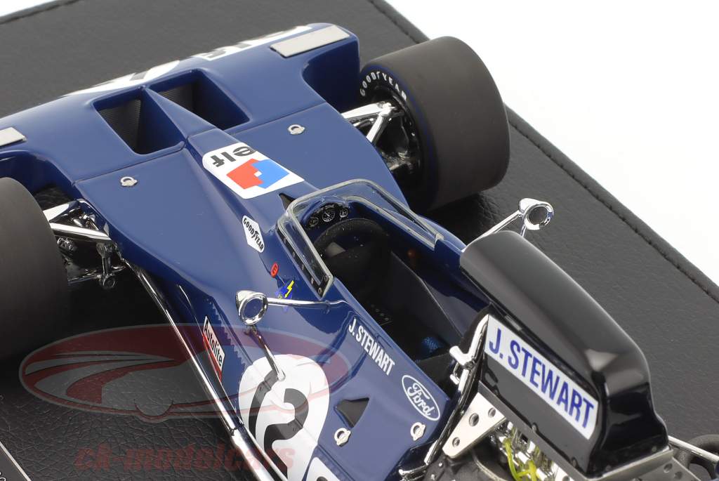 J. Stewart Tyrrell 003 #12 ganador británico GP fórmula 1 Campeón mundial 1971 1:18 GP Replicas