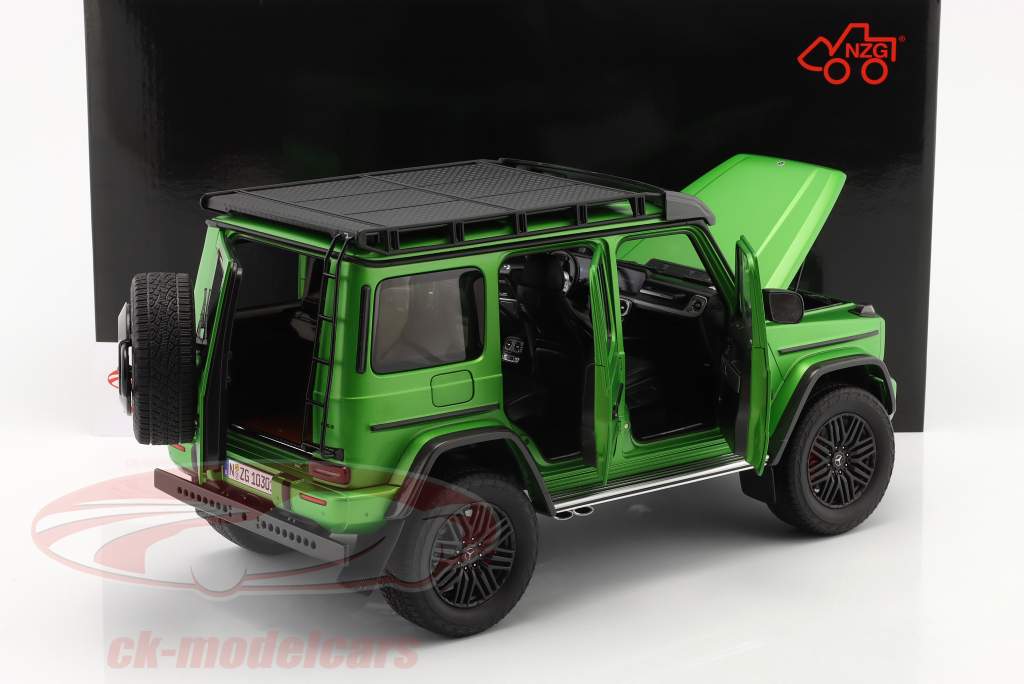 Mercedes-Benz G63 (W463) 4x4 AMG Offroad 建设年份 2022 green hell magno 1:12 NZG
