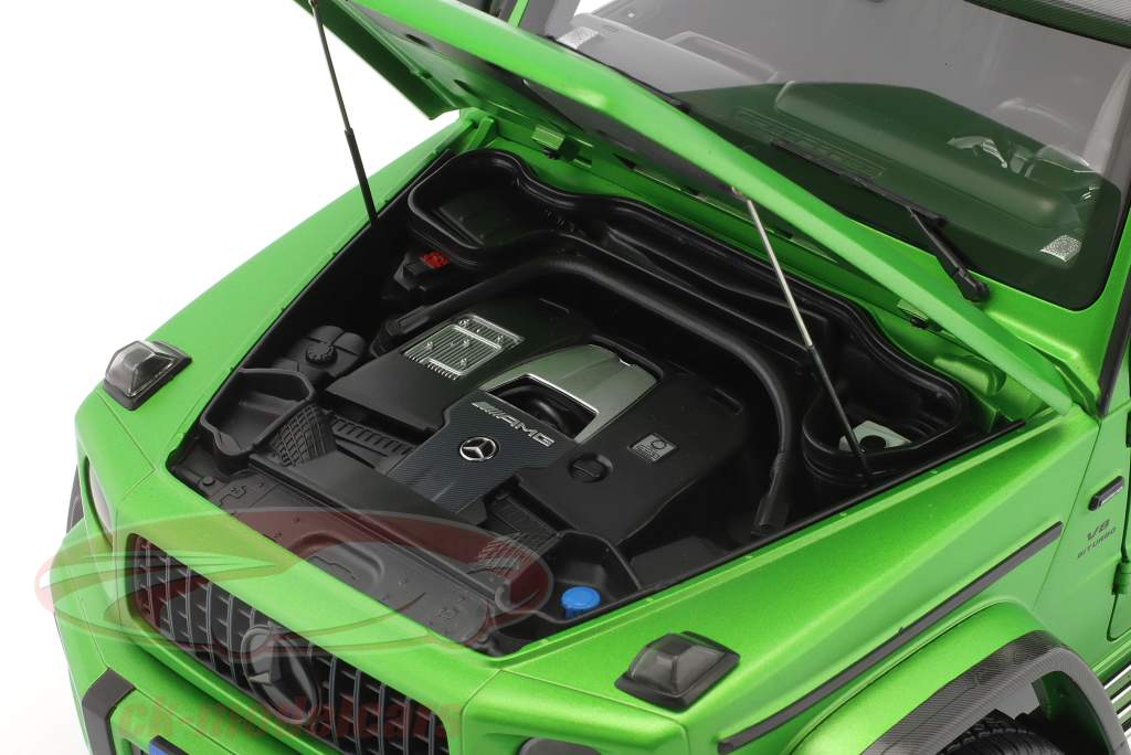 Mercedes-Benz G63 (W463) 4x4 AMG Offroad Baujahr 2022 green hell magno 1:12 NZG