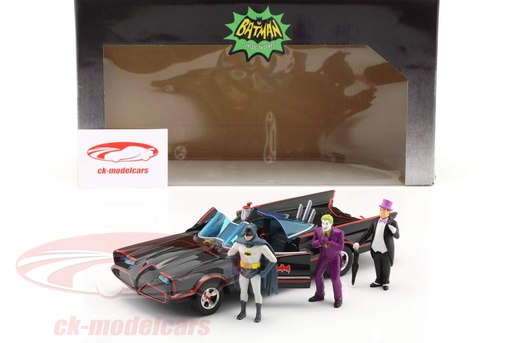 Batmobil Serie: "Batman" с символы Бэтмен, Joker, Robin, пингвин 1:24 Jada Toys