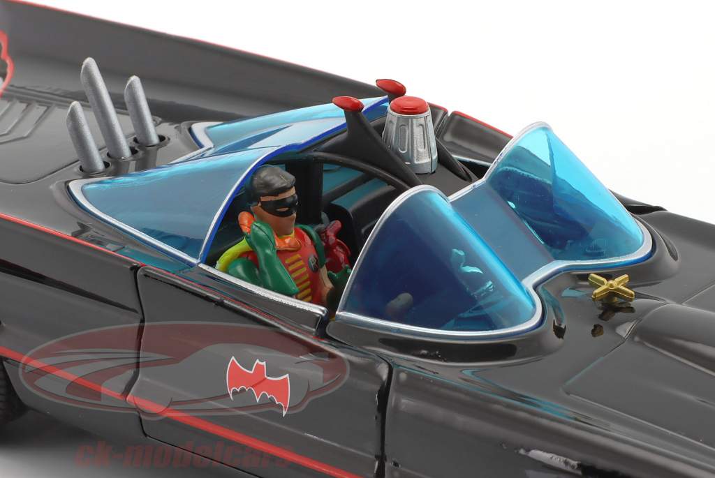 Batmobil Serie: "Batman" met karakters oppasser, Joker, Robin, pinguïn 1:24 Jada Toys