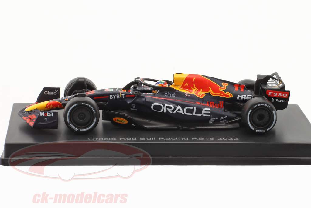 Sergio Perez Red Bull RB18 #11 fórmula 1 2022 1:64 Spark