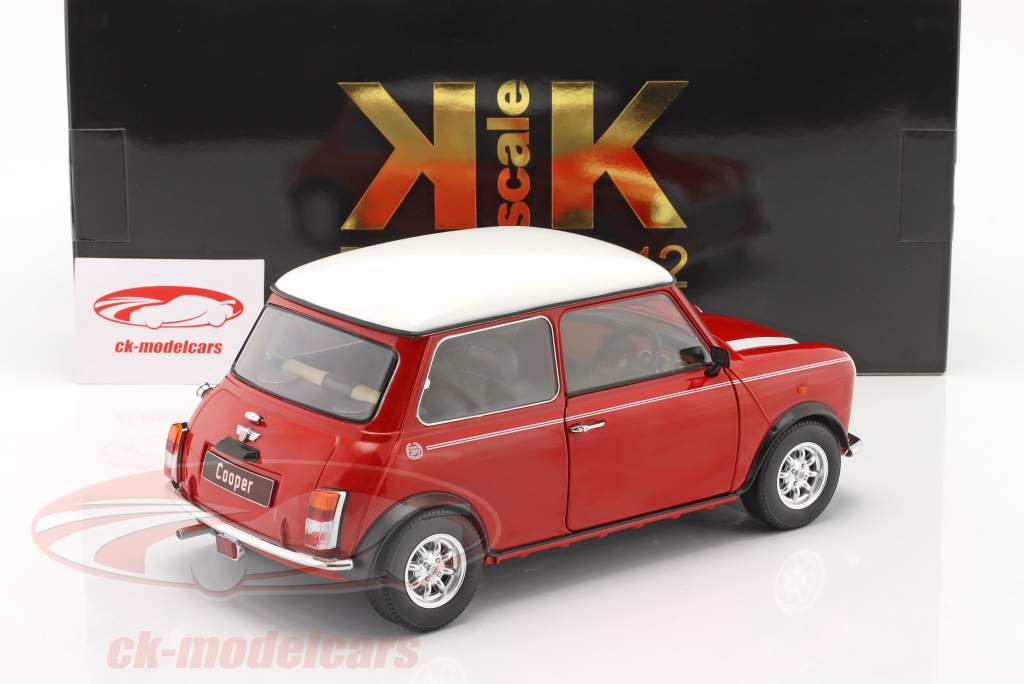 Mini Cooper 赤 / 白 RHD 1:12 KK-Scale