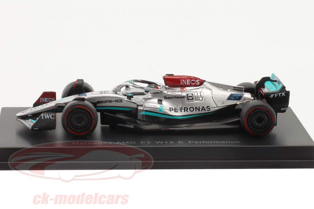 George Russell Mercedes-AMG F1 W13 #63 Formel 1 2022 1:64 Spark