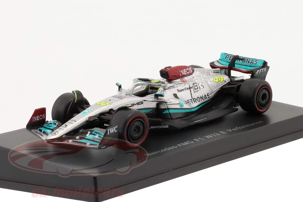 Lewis Hamilton Mercedes-AMG F1 W13 #44 formel 1 2022 1:64 Spark