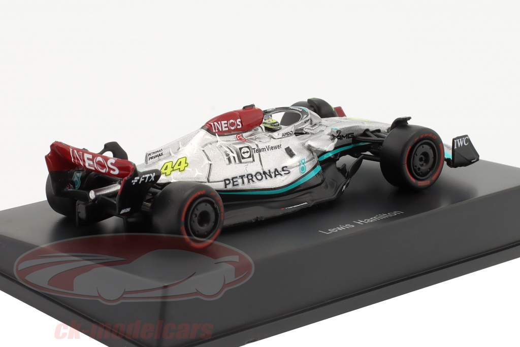 Lewis Hamilton Mercedes-AMG F1 W13 #44 formula 1 2022 1:64 Spark
