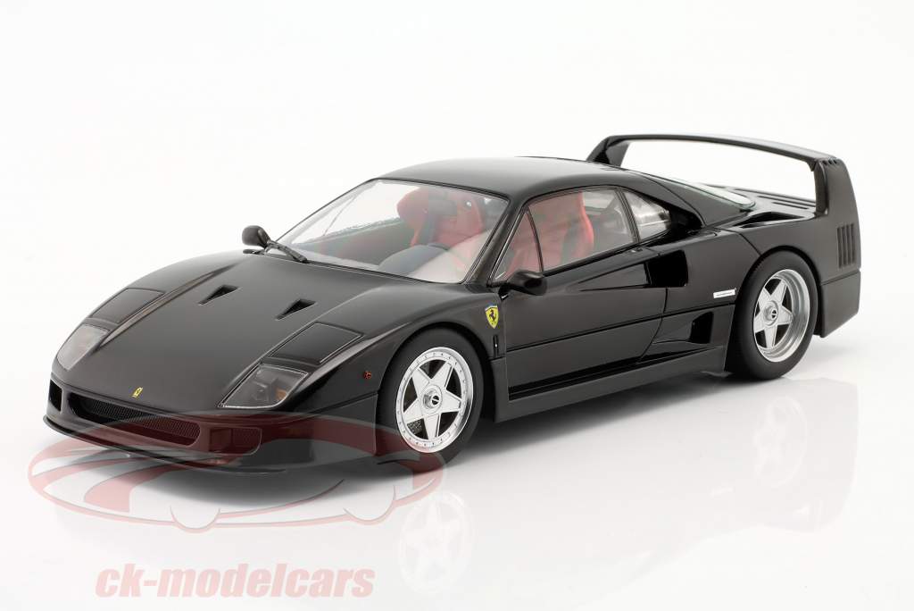 Ferrari F40 Année de construction 1987 noir / Rouge des places 1:18 KK-Scale