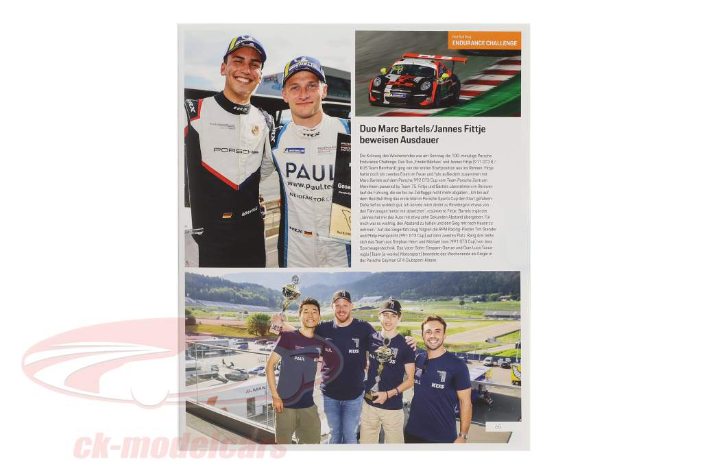 A book: Porsche Sports Cup Germany 2022 (Gruppe C Motorsport Verlag)