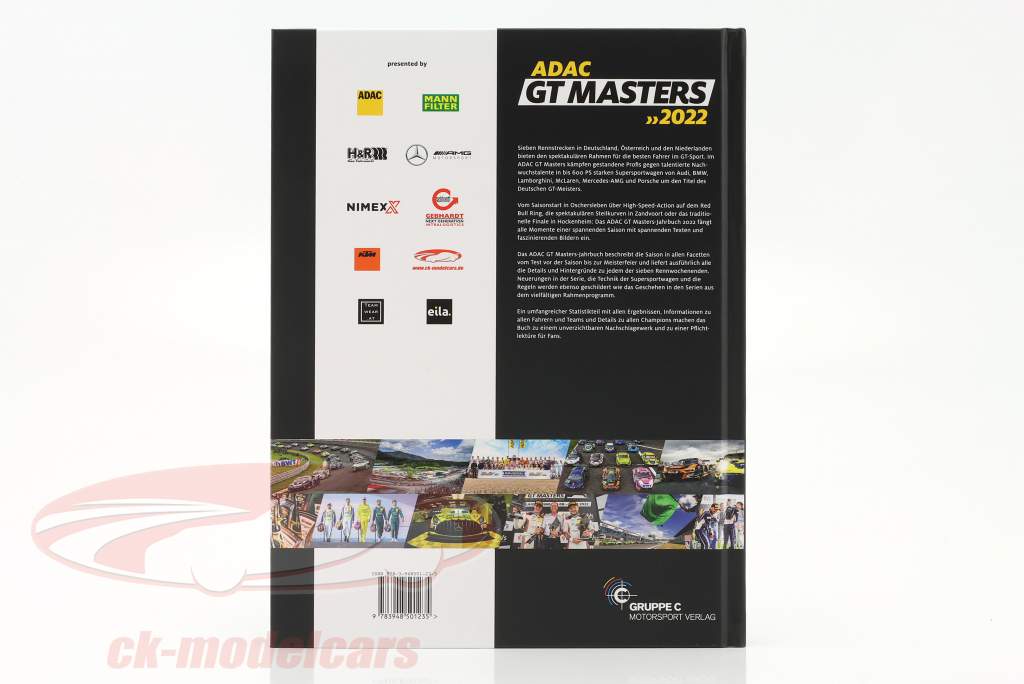 Libro: ADAC GT Masters 2022 (Gruppe C Motorsport Verlag)