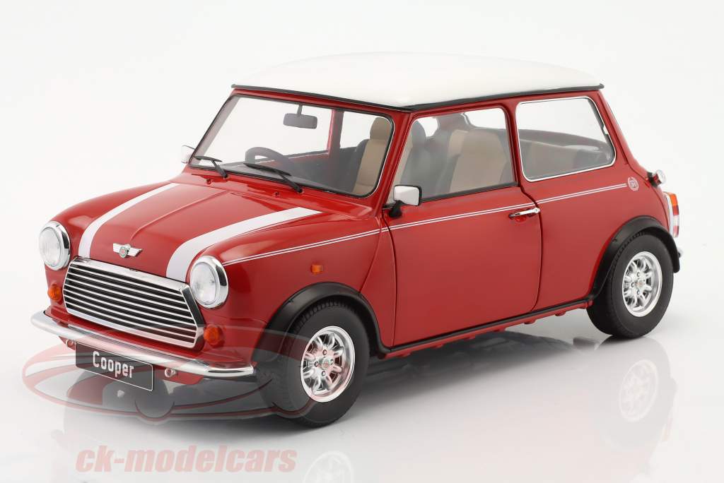 Mini Cooper красный / Белый RHD 1:12 KK-Scale