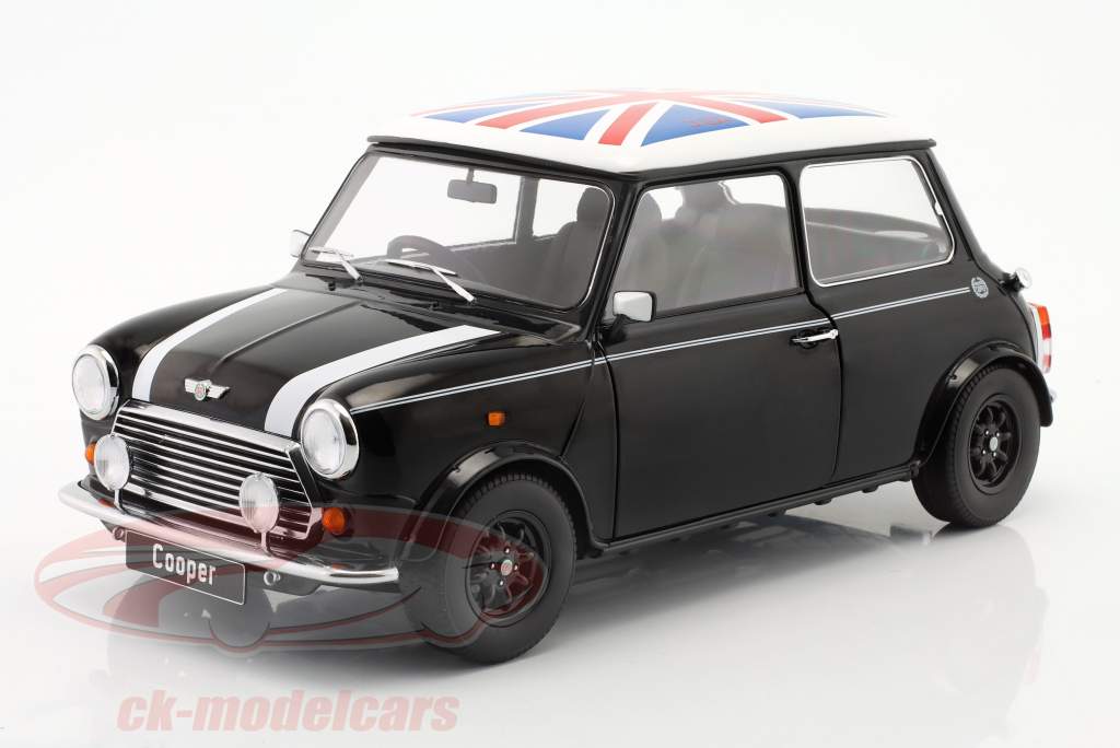 Mini Cooper черный / Белый / Union Jack RHD 1:12 KK-Scale