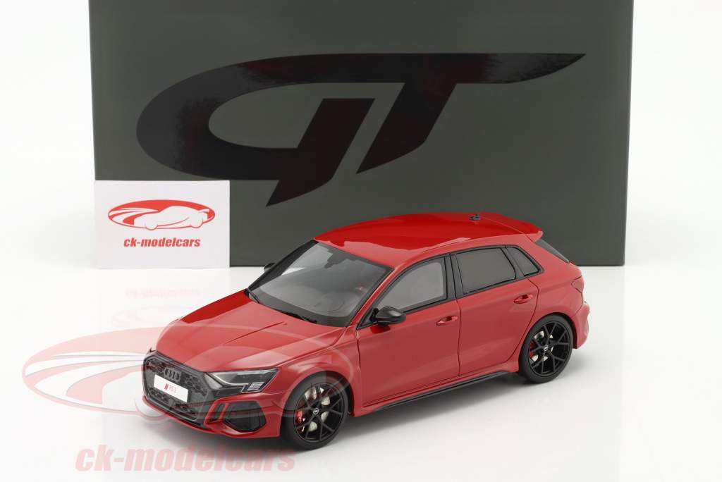 Audi RS 3 (8Y) Sportback Año de construcción 2021 rojo 1:18 GT-Spirit