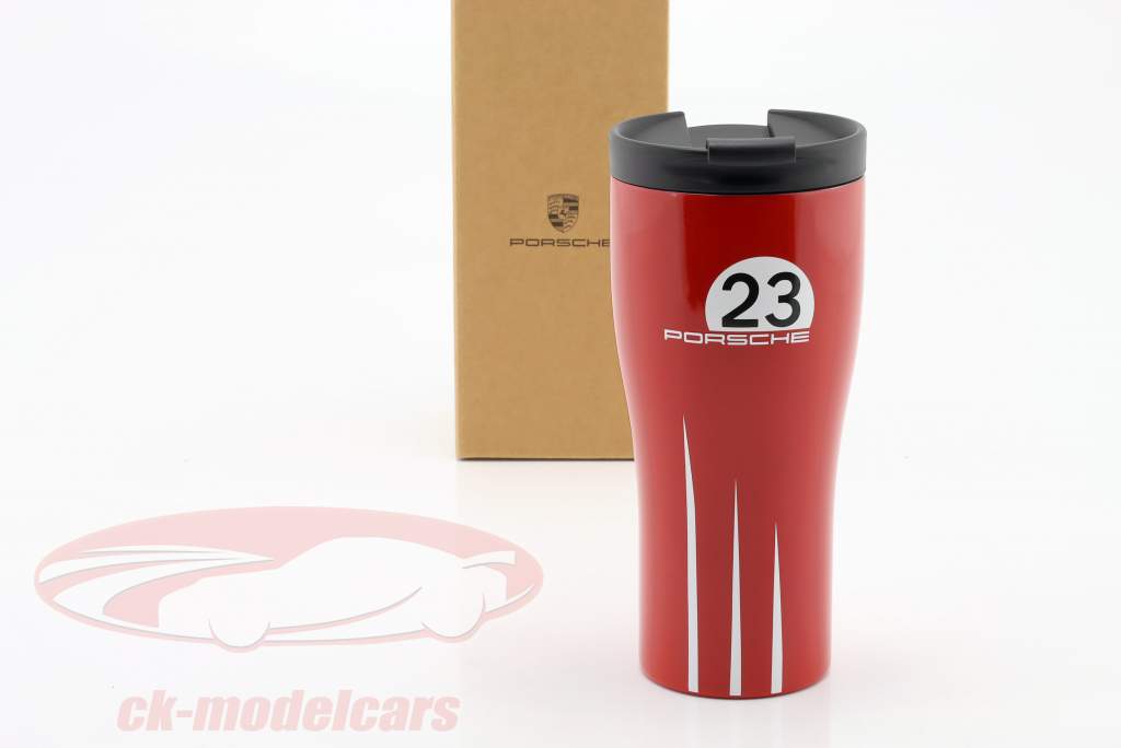 Porsche thermal mug 917 Salzburg red / white