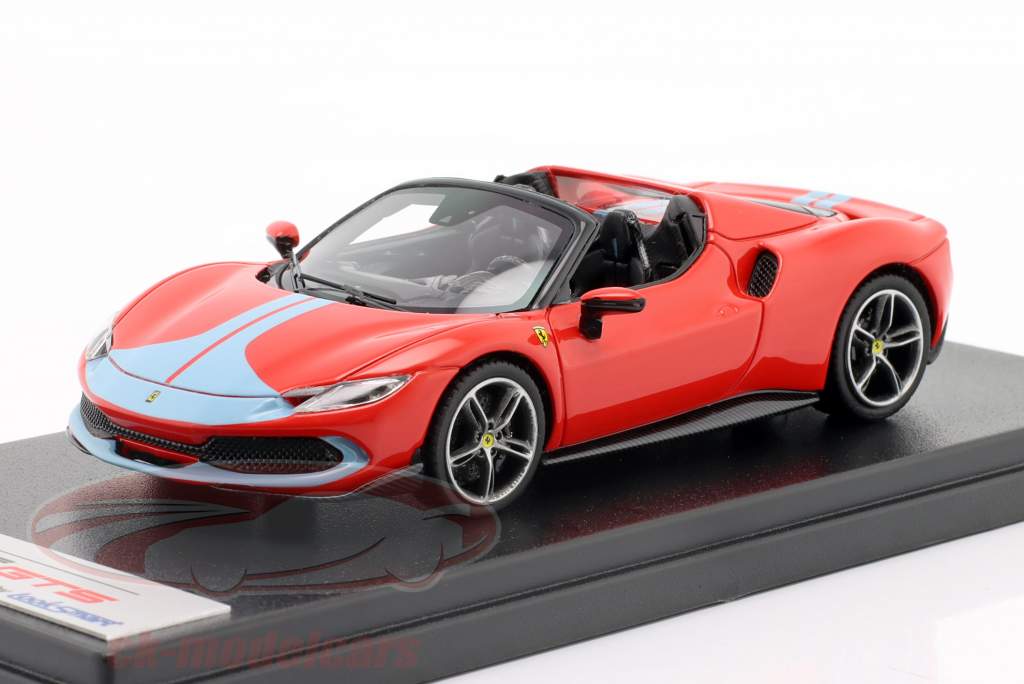 Ferrari 296 GTS Assetto Fiorano Année de construction 2022 scuderia rouge 1:43 LookSmart