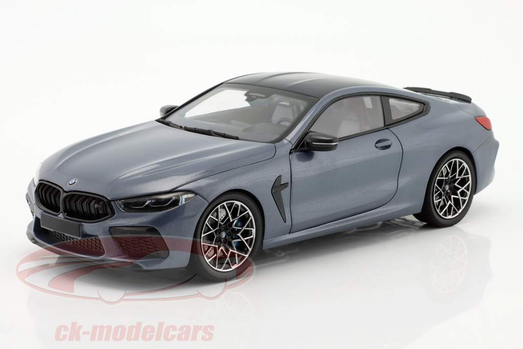 BMW 8 Series M8 Coupe (F92) Byggeår 2020 blå metallisk 1:18 Minichamps