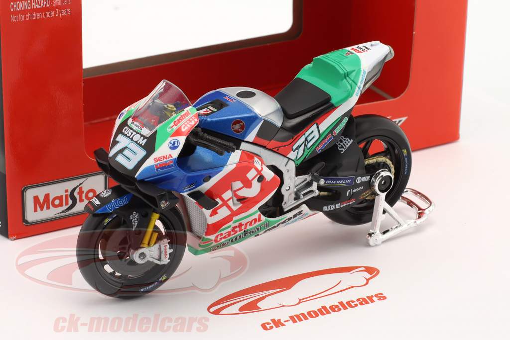 Alex Marquez Honda RC213V #73 MotoGP 2021 1:18 Maisto