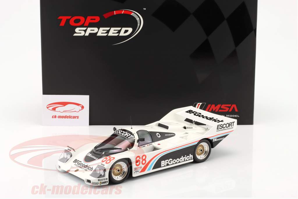 Porsche 962 #68 Road America 500 Miles IMSA 1986 BF Goodrich 1:18 TrueScale