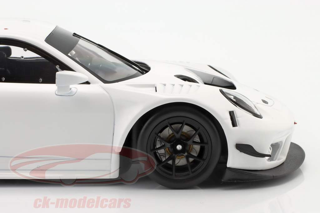 Porsche 911 GT3 R Plain Body Version Blanc 1:18 Ixo