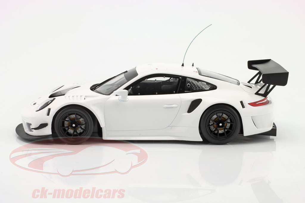 Porsche 911 GT3 R Plain Body Version Blanc 1:18 Ixo
