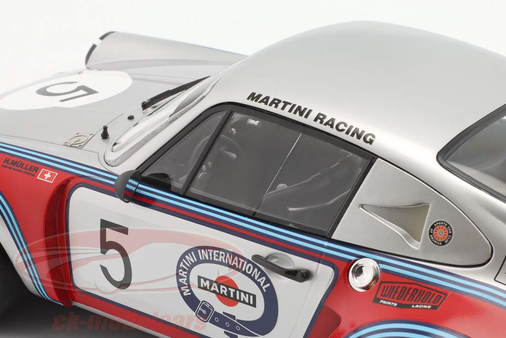 Porsche 911 Carrera RSR Turbo #5 5to 1000km Brands Hatch 1974 Martini Racing 1:12 CMR