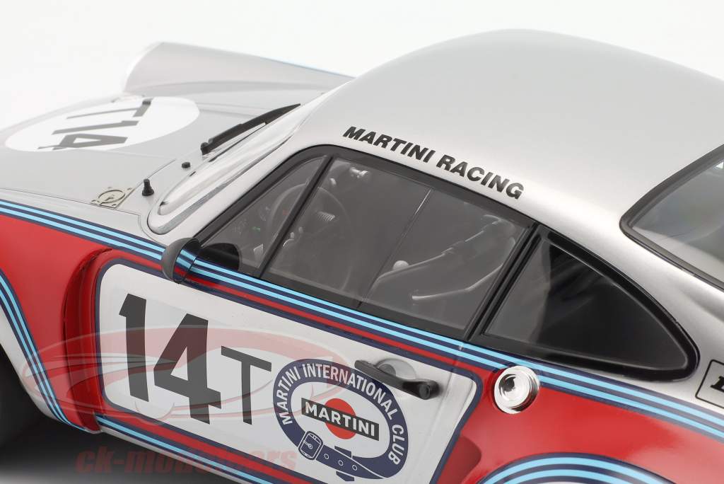 Porsche 911 Carrera RSR Turbo #14T Practice 1000km Spa 1974 Martini Racing 1:12 CMR