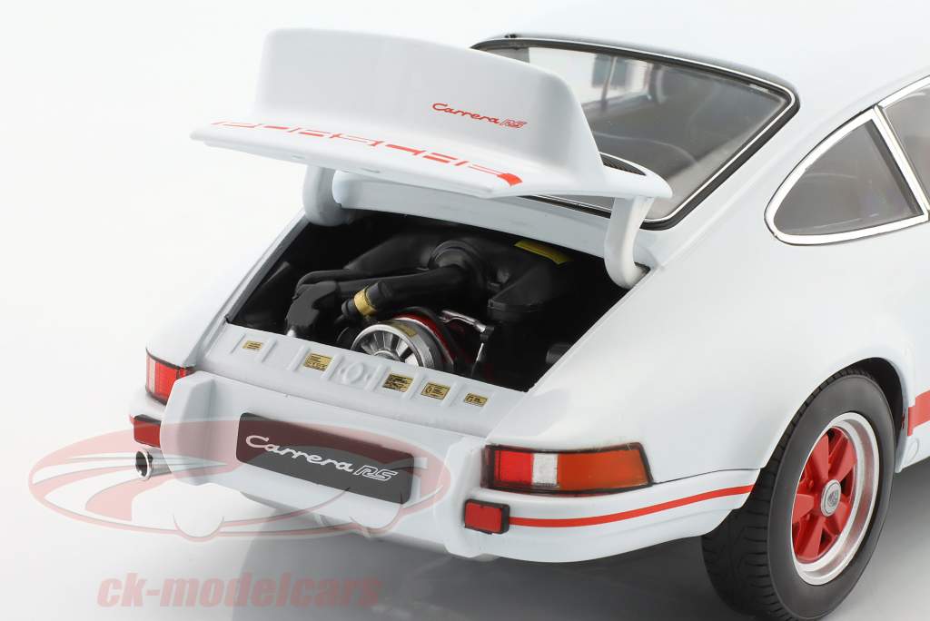 Porsche 911 Carrera RS Year 1973 white 1:18 Welly