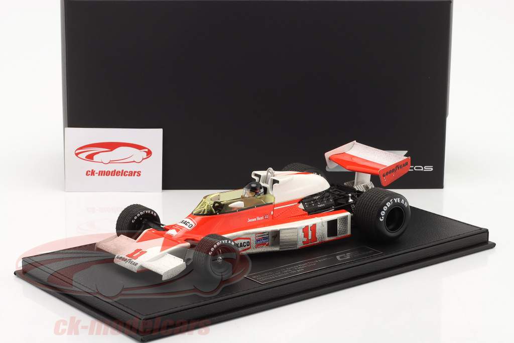J. Hunt McLaren M23 #11 Japan GP formel 1 Verdensmester 1976 Dirty Version 1:18 GP Replicas