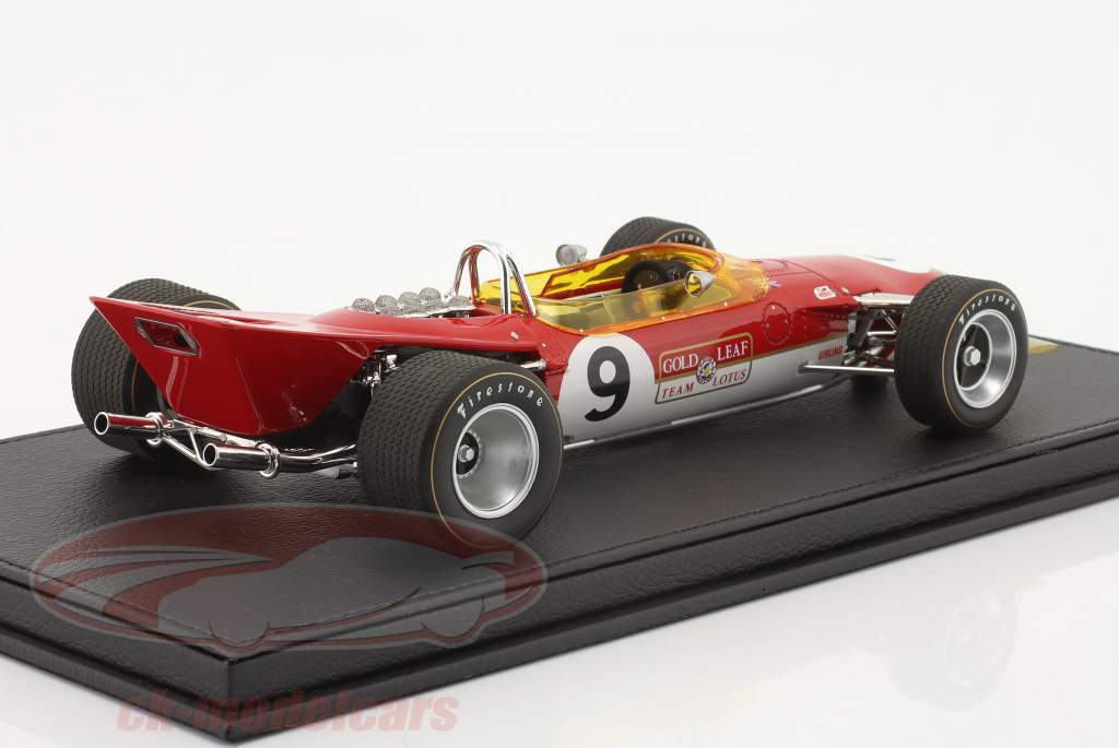 Graham Hill Lotus 49B #9 vencedora Mônaco GP Fórmula 1 Campeão mundial 1968 1:18 GP Replicas