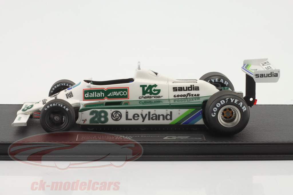 Carlos Reutemann Williams FW07B #28 vincitore Monaco GP 1:18 GP Replicas