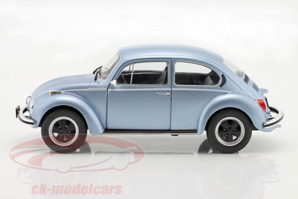 Volkswagen VW Escarabajo 1303 Año de construcción 1974 Azul claro metálico 1:18 Solido