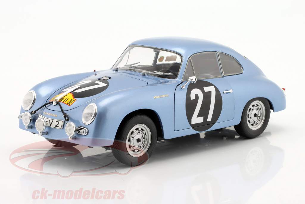 Porsche 356 A #27 vinder Rallye Liege - Rom - Liege 1959 1:18 Schuco